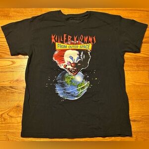 Vintage Killer Klowns from Outer Space Black T-Shirt size L